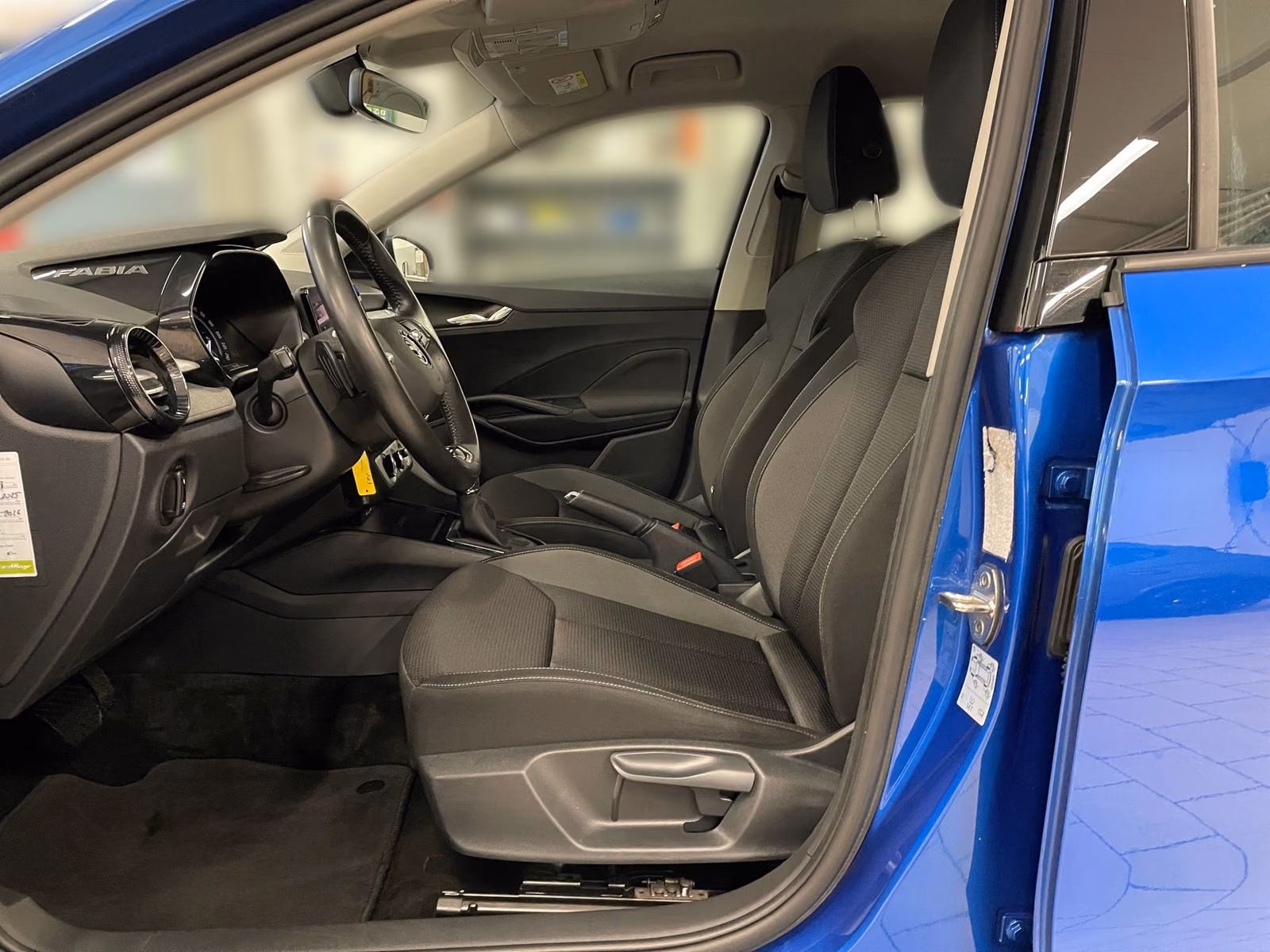 Skoda Fabia 2022 г. Синий, пробег 50533 км