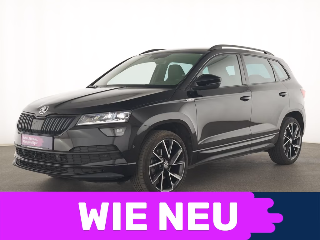 Skoda Karoq 2022 г. Чёрный, пробег 55413 км