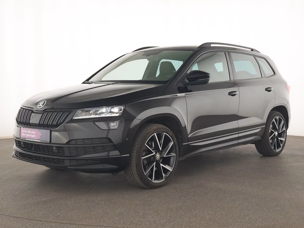 Skoda Karoq 2022 г. Чёрный, пробег 55413 км