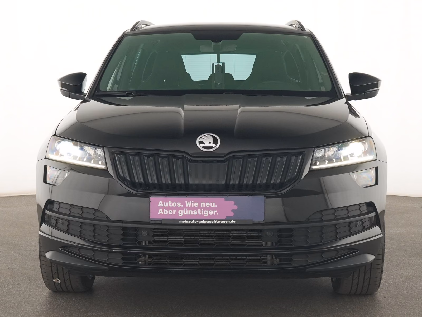 Skoda Karoq 2022 г. Чёрный, пробег 55413 км