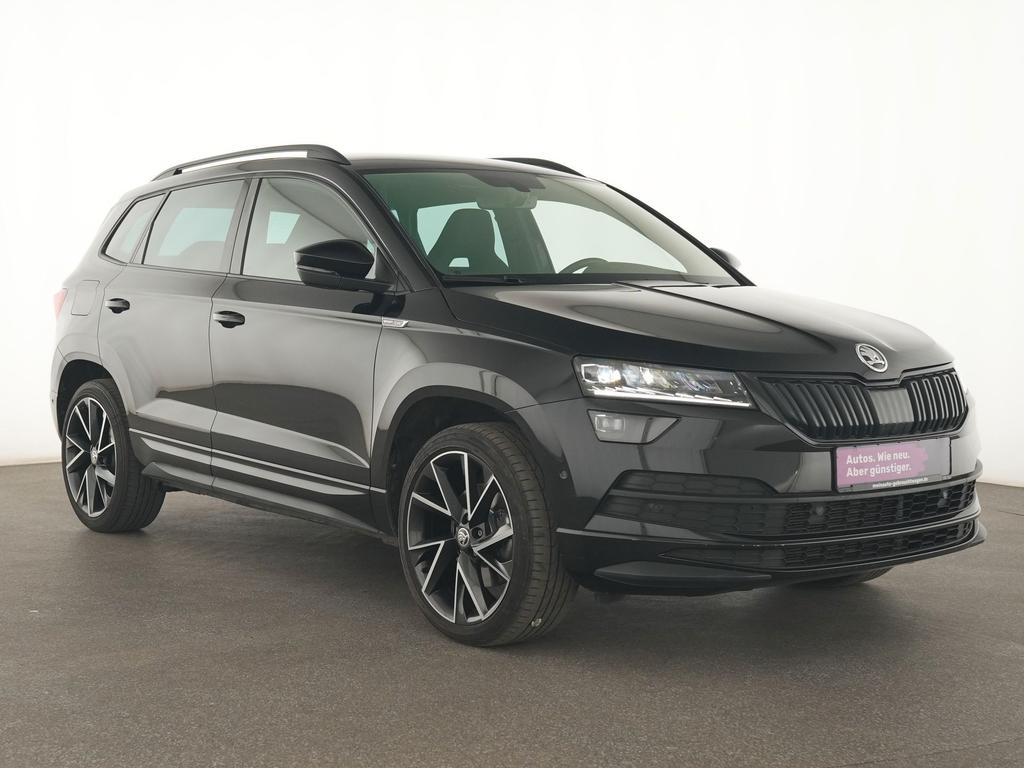 Skoda Karoq 2022 г. Чёрный, пробег 55413 км