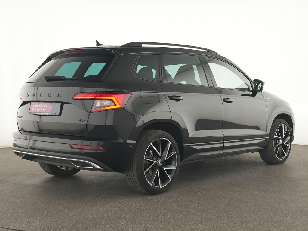 Skoda Karoq 2022 г. Чёрный, пробег 55413 км