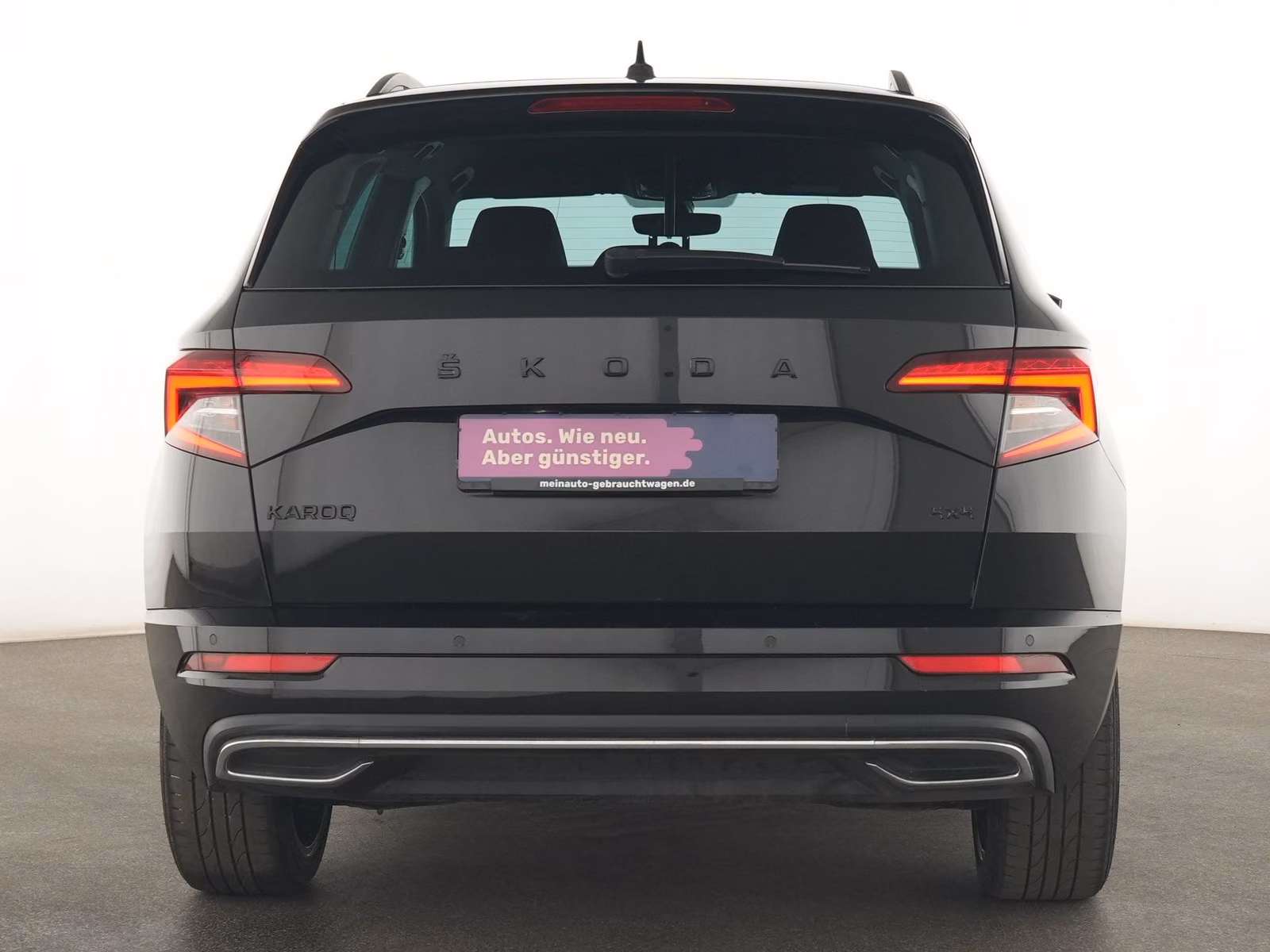 Skoda Karoq 2022 г. Чёрный, пробег 55413 км