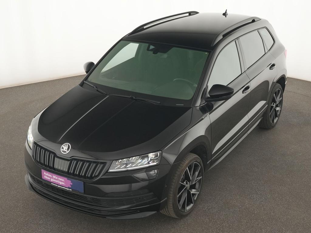Skoda Karoq 2022 г. Чёрный, пробег 55413 км