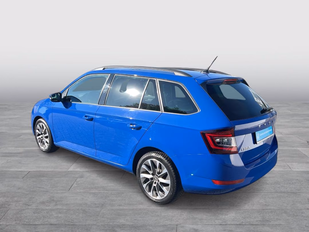 Skoda Fabia 2021 г. Синий, пробег 43591 км