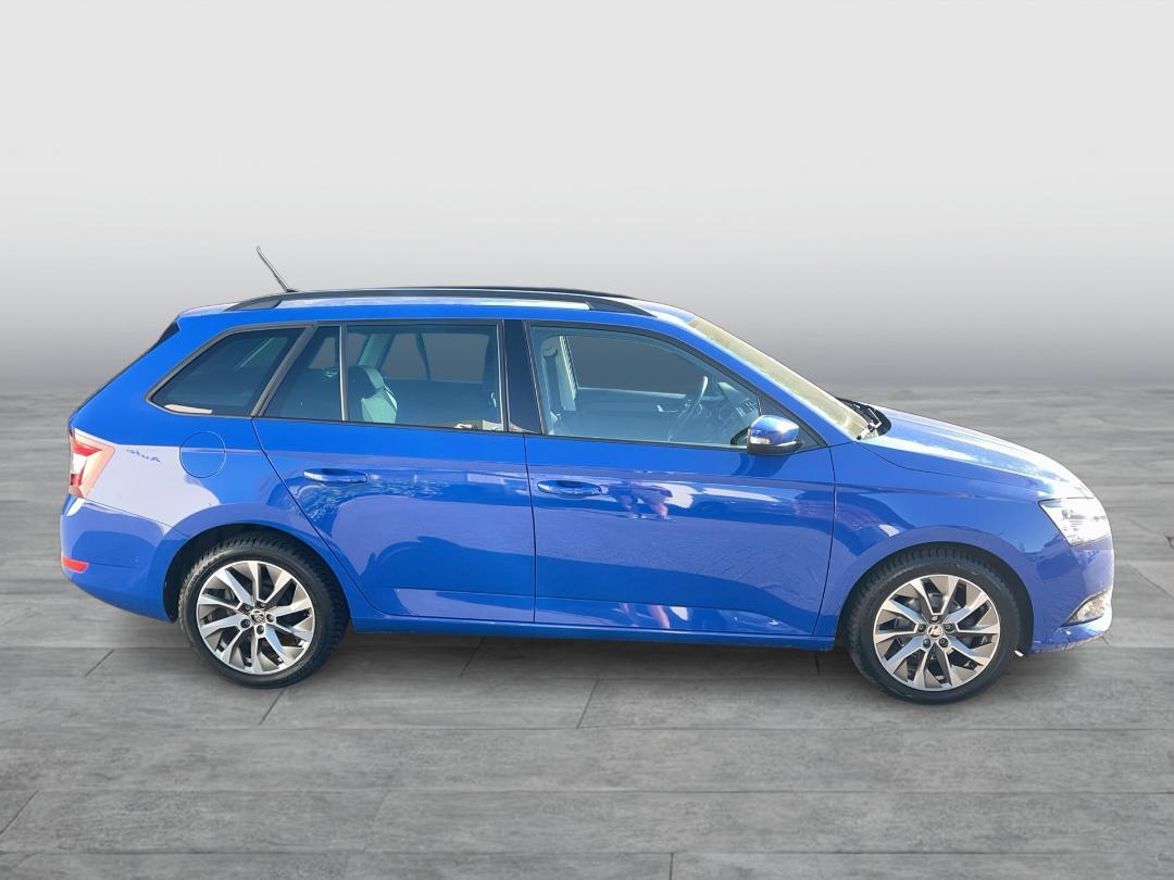 Skoda Fabia 2021 г. Синий, пробег 43591 км