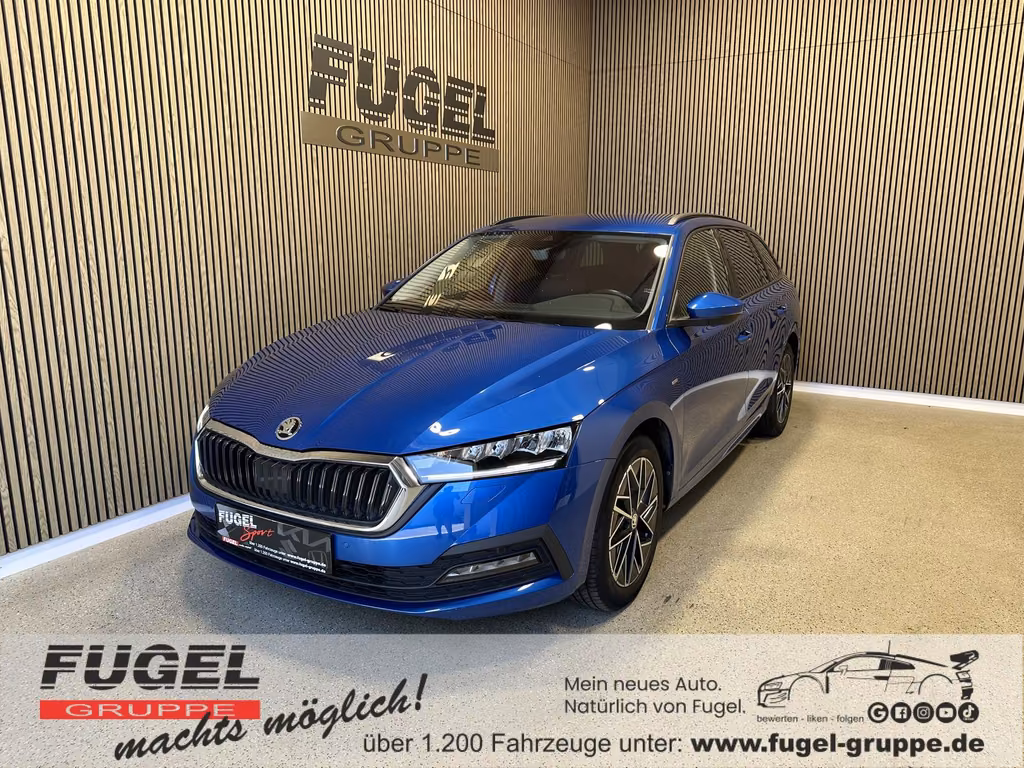 Skoda Octavia 2021 г. Синий, пробег 49939 км