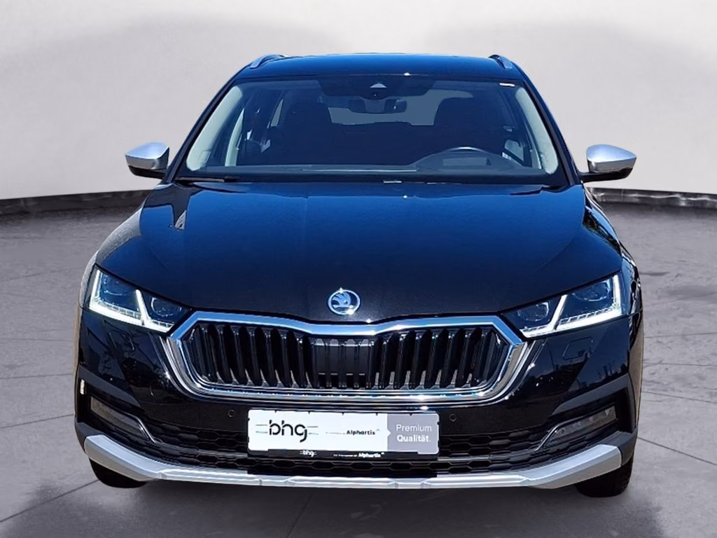 Skoda Octavia 2023 г. Чёрный, пробег 55067 км