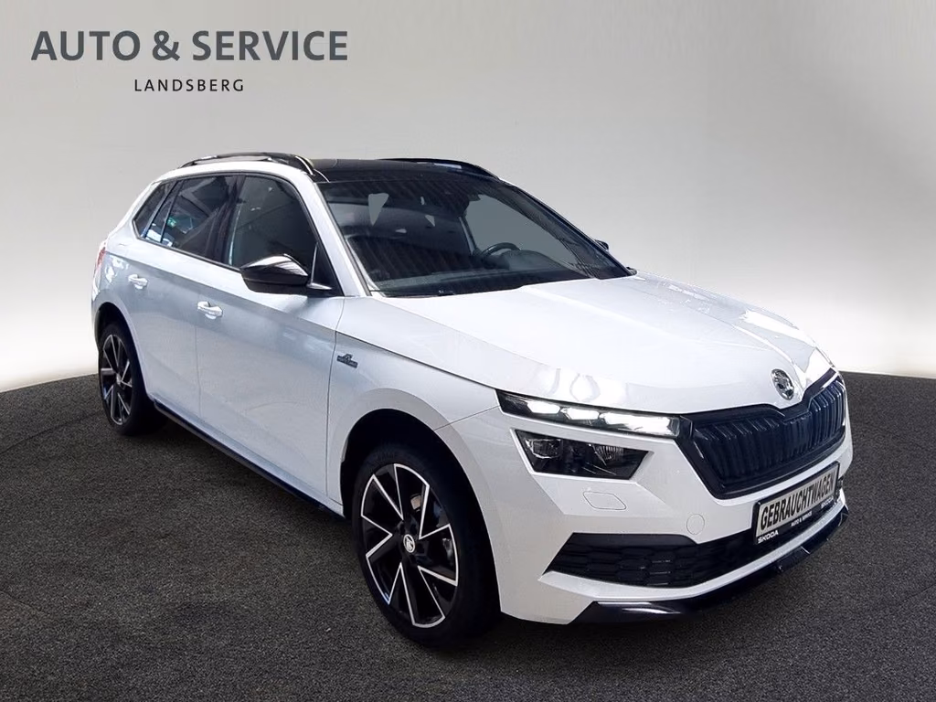 Skoda Kamiq 2022 г. Белый, пробег 43800 км