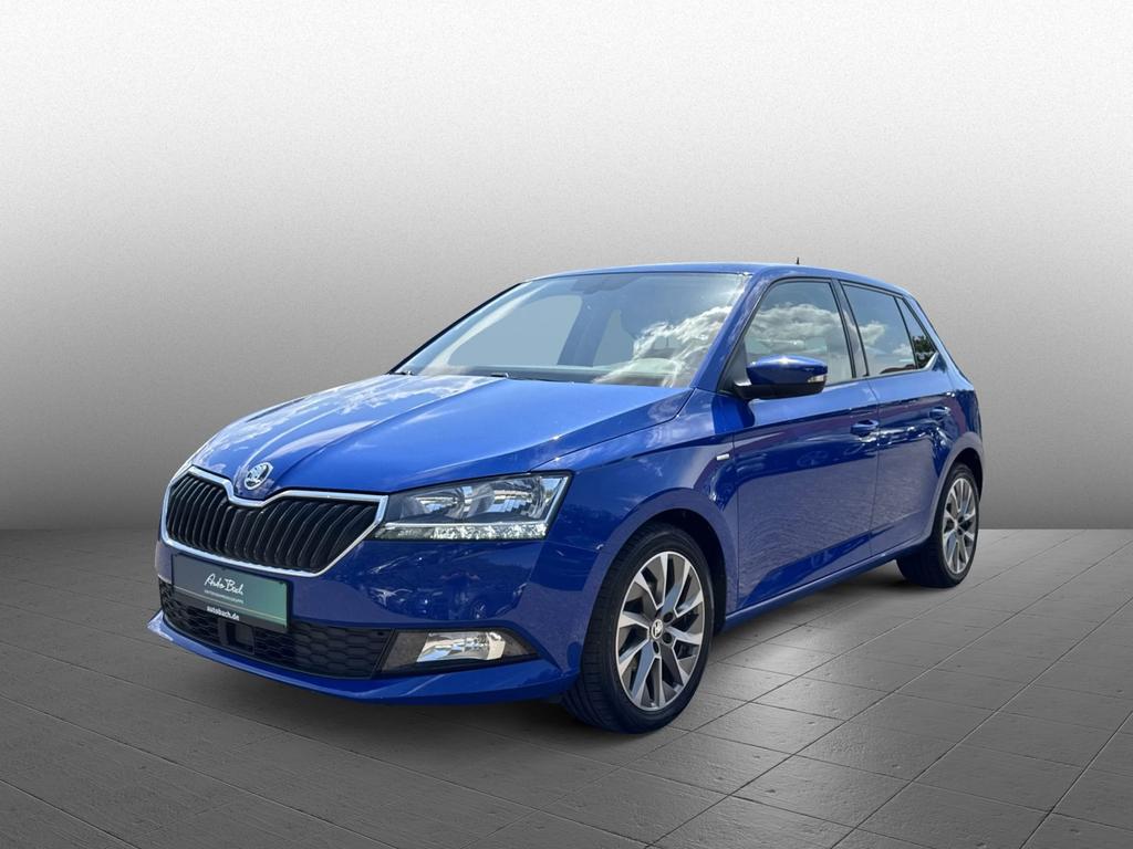 Skoda Fabia 2021 г. Синий, пробег 38057 км