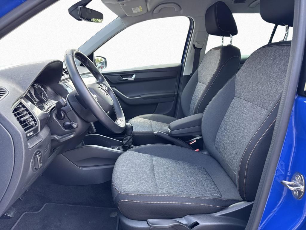 Skoda Fabia 2021 г. Синий, пробег 38057 км