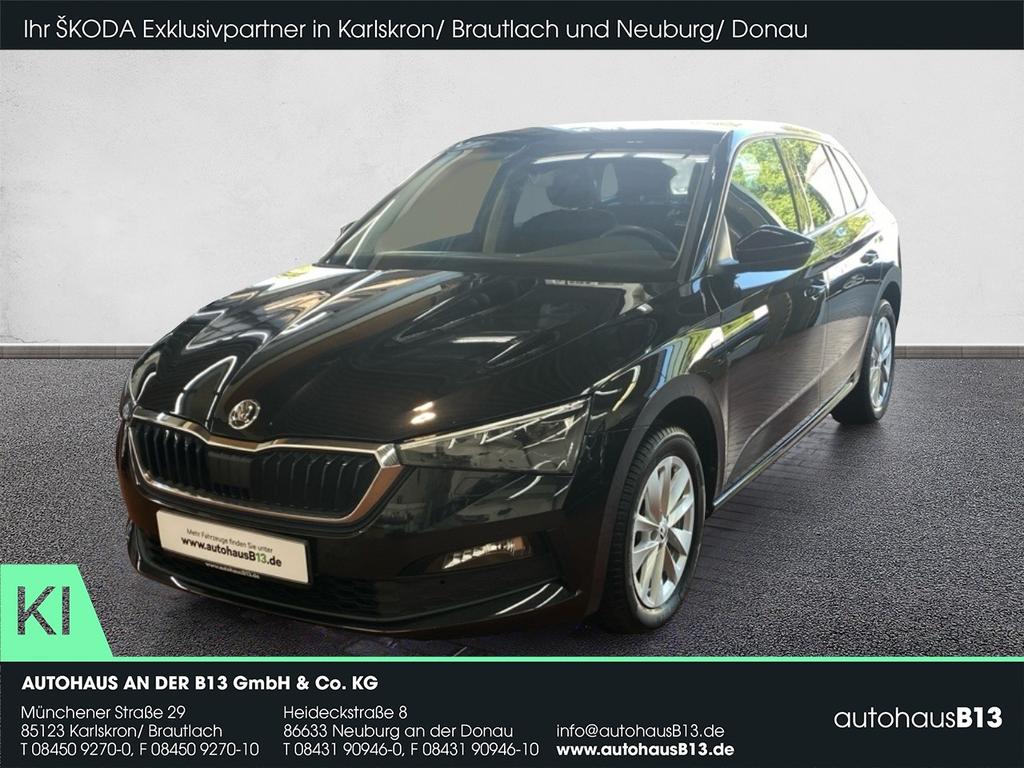 Skoda Scala 2022 г. Чёрный, пробег 54400 км