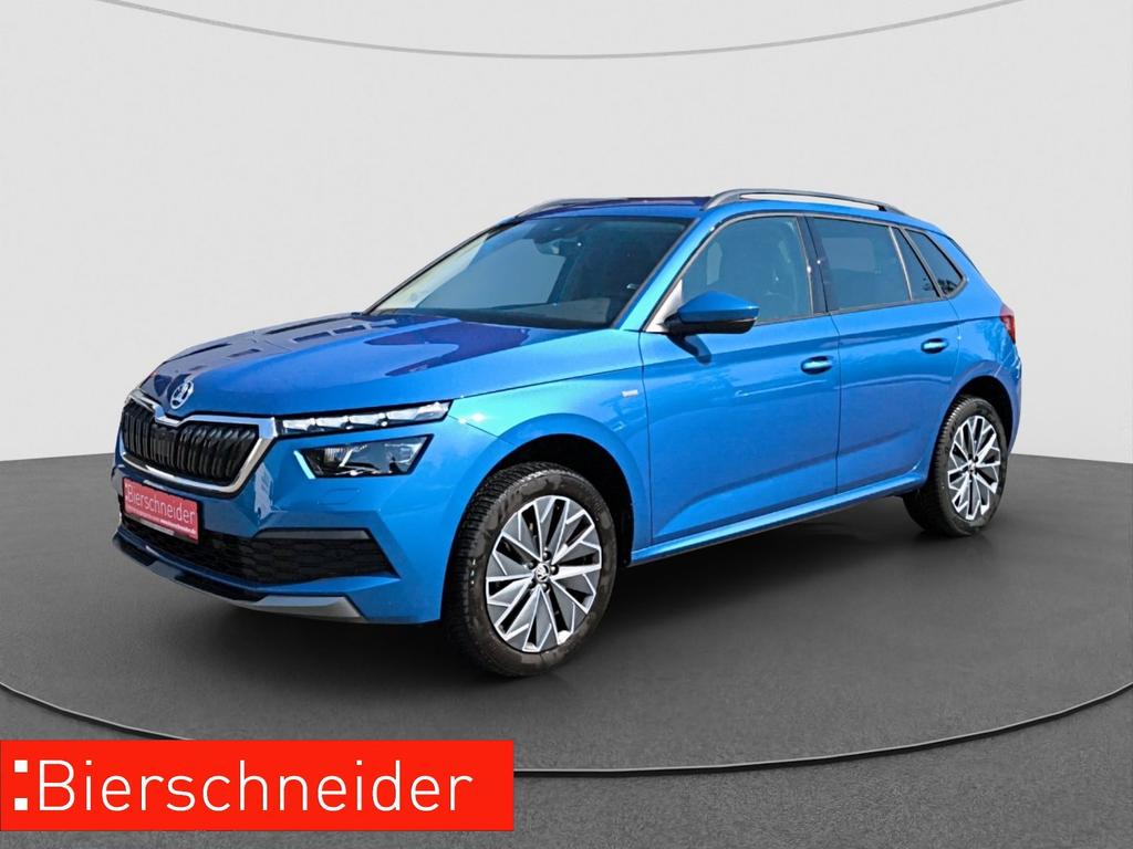 Skoda Kamiq 2023 г. Синий, пробег 45500 км