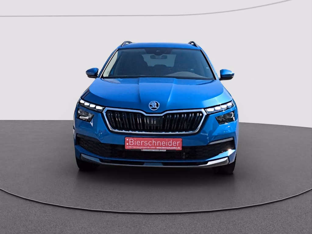 Skoda Kamiq 2023 г. Синий, пробег 45500 км