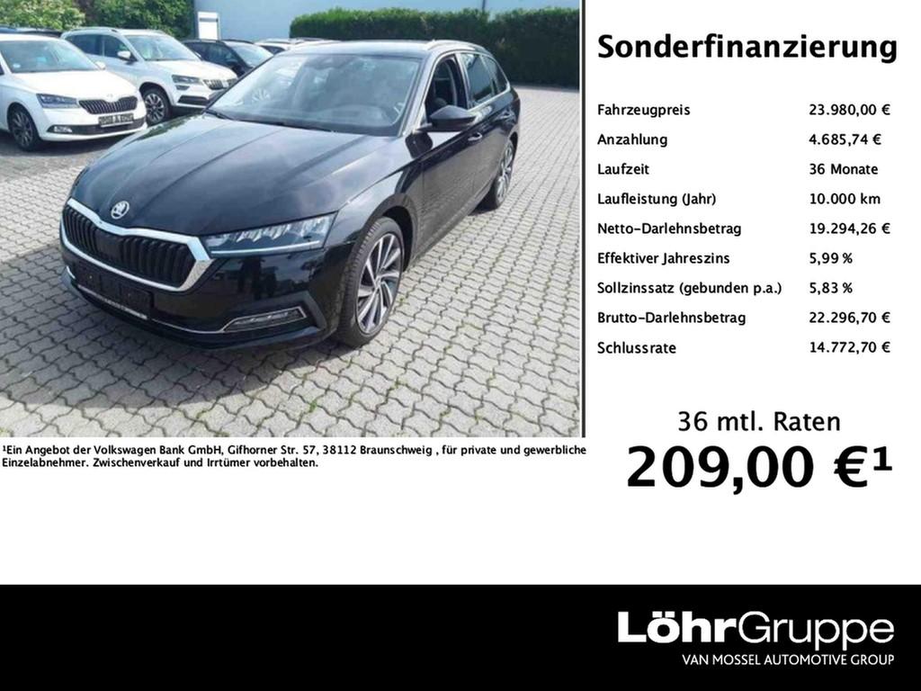 Skoda Octavia 2023 г. Чёрный, пробег 54862 км