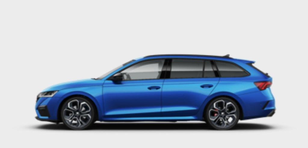 Skoda Octavia 2022 г. Синий, пробег 35400 км