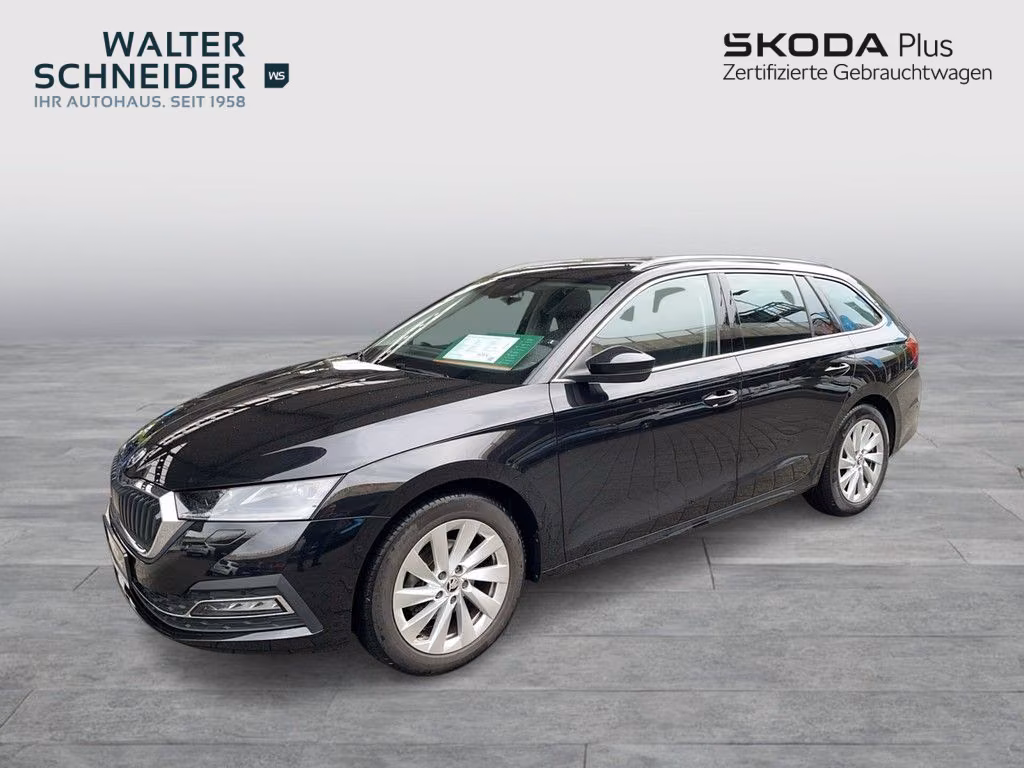Skoda Octavia 2024 г. Чёрный, пробег 55300 км