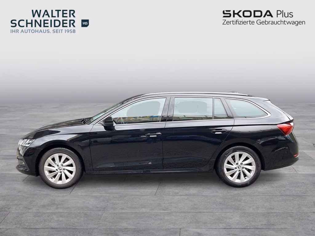 Skoda Octavia 2024 г. Чёрный, пробег 55300 км