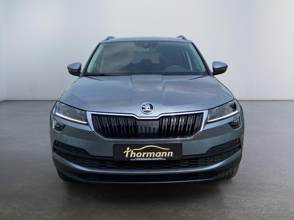 Skoda Karoq 2022 г. Серый, пробег 48373 км