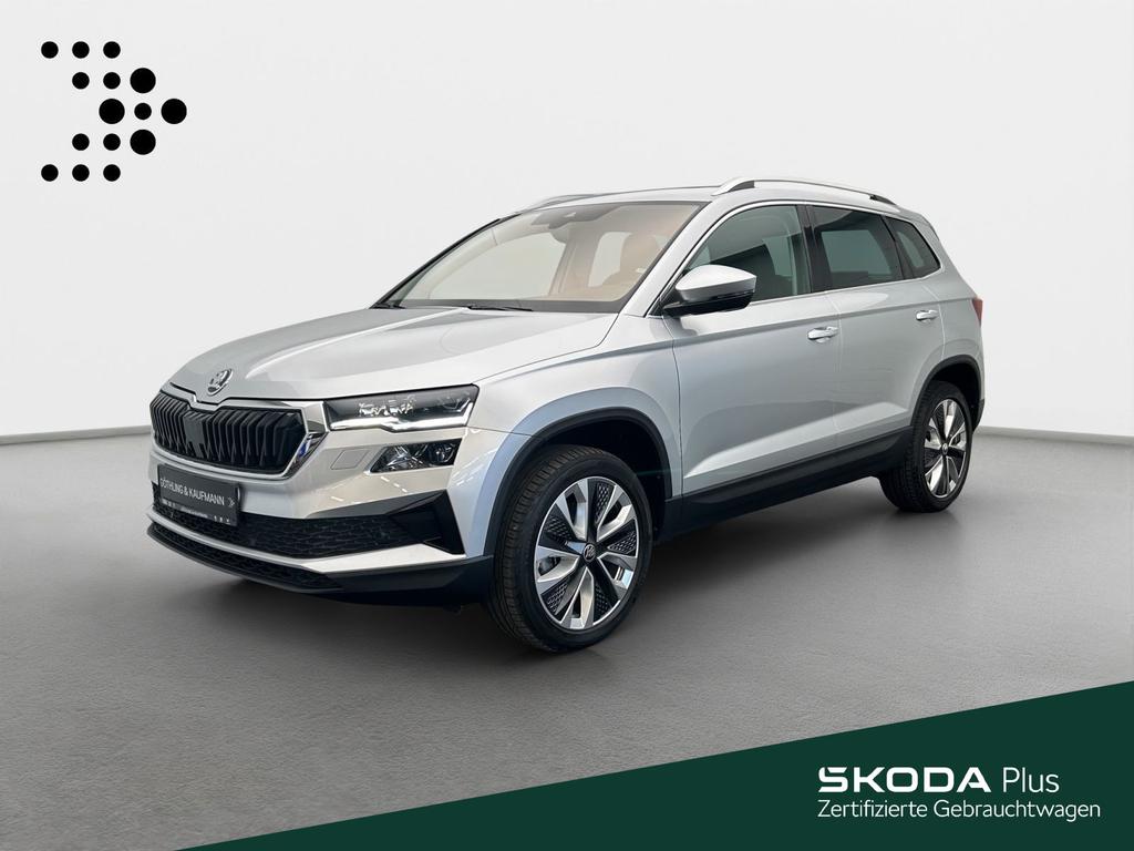 Skoda Karoq 2023 г. Серебристый, пробег 55390 км