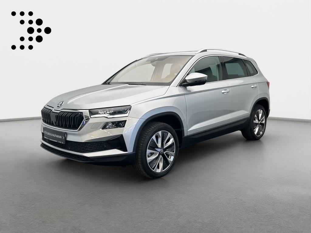 Skoda Karoq 2023 г. Серебристый, пробег 55390 км