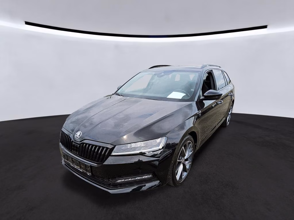 Skoda Superb 2023 г. Чёрный, пробег 49270 км