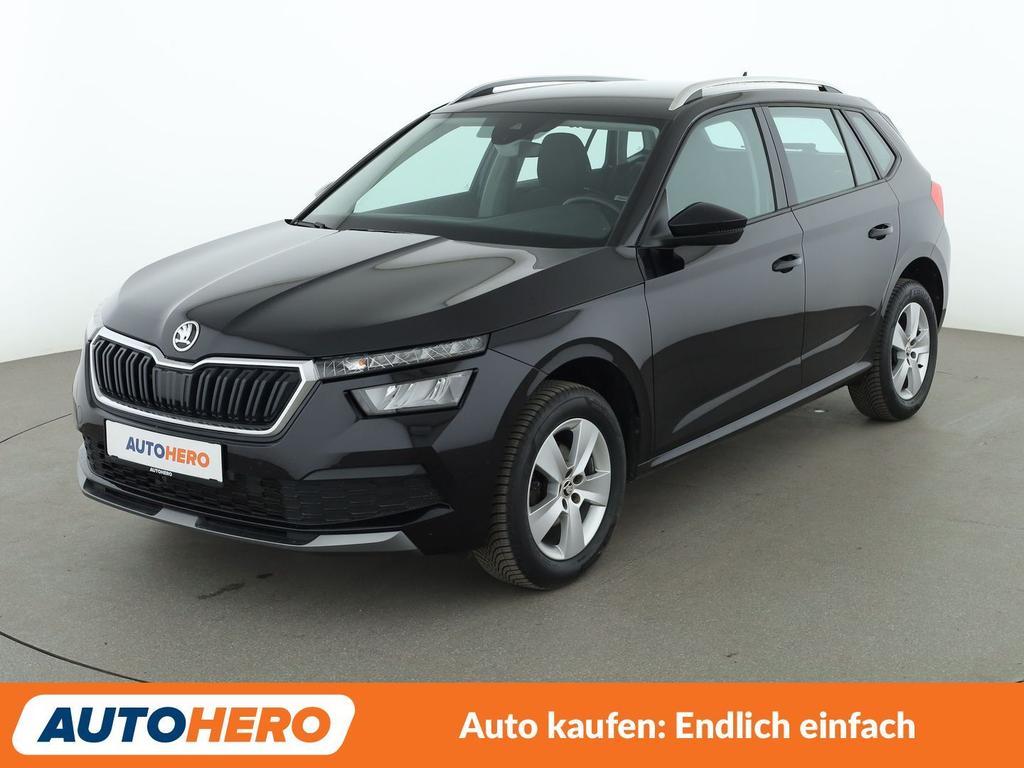 Skoda Kamiq 2021 г. Чёрный, пробег 41488 км
