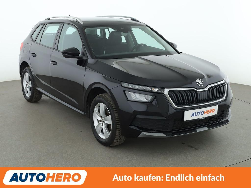 Skoda Kamiq 2021 г. Чёрный, пробег 41488 км