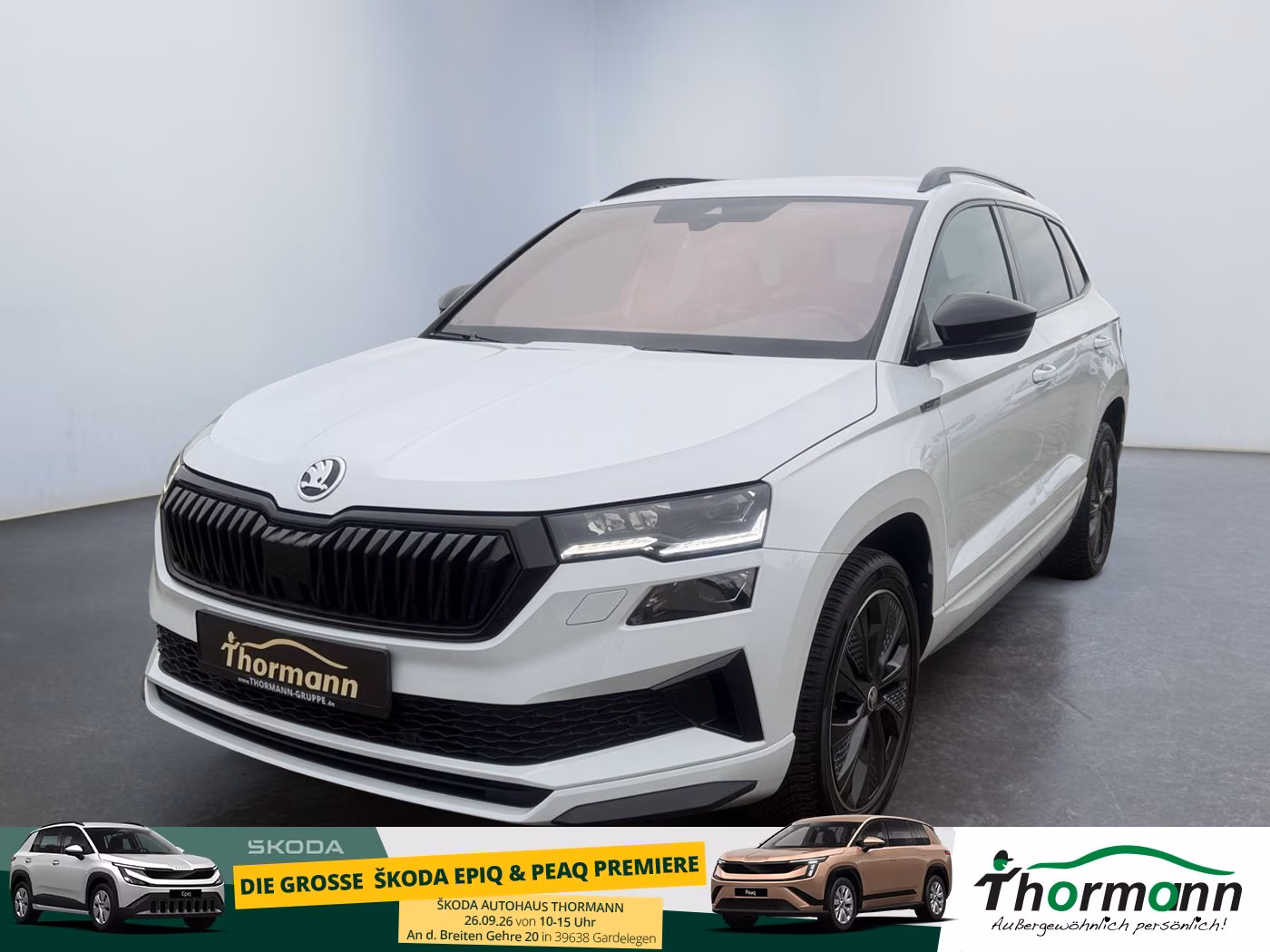 Skoda Karoq 2022 г. Белый, пробег 56532 км