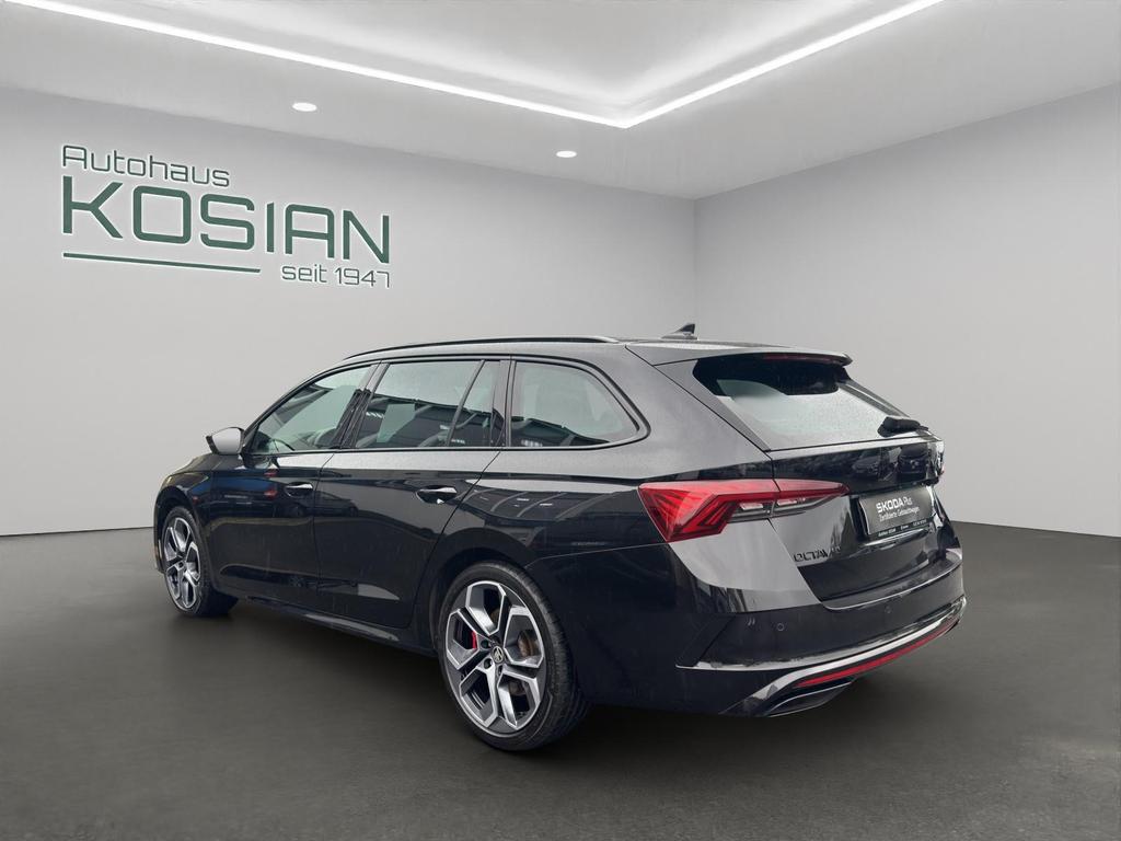 Skoda Octavia 2023 г. Чёрный, пробег 43842 км