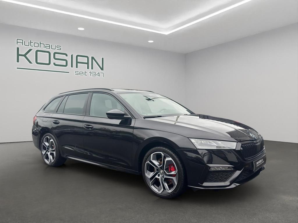 Skoda Octavia 2023 г. Чёрный, пробег 43842 км