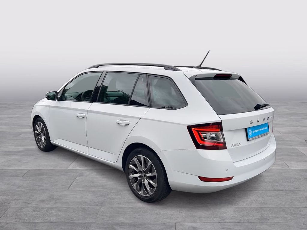 Skoda Fabia 2022 г. Белый, пробег 50553 км