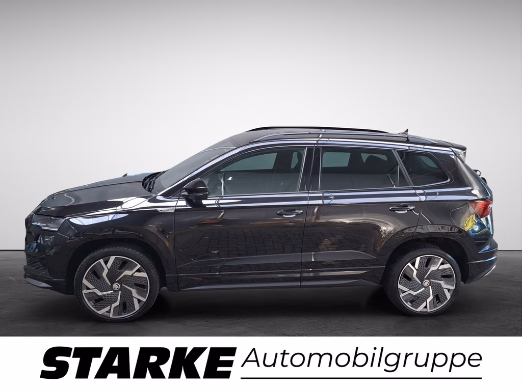 Skoda Karoq 2022 г. Чёрный, пробег 40121 км