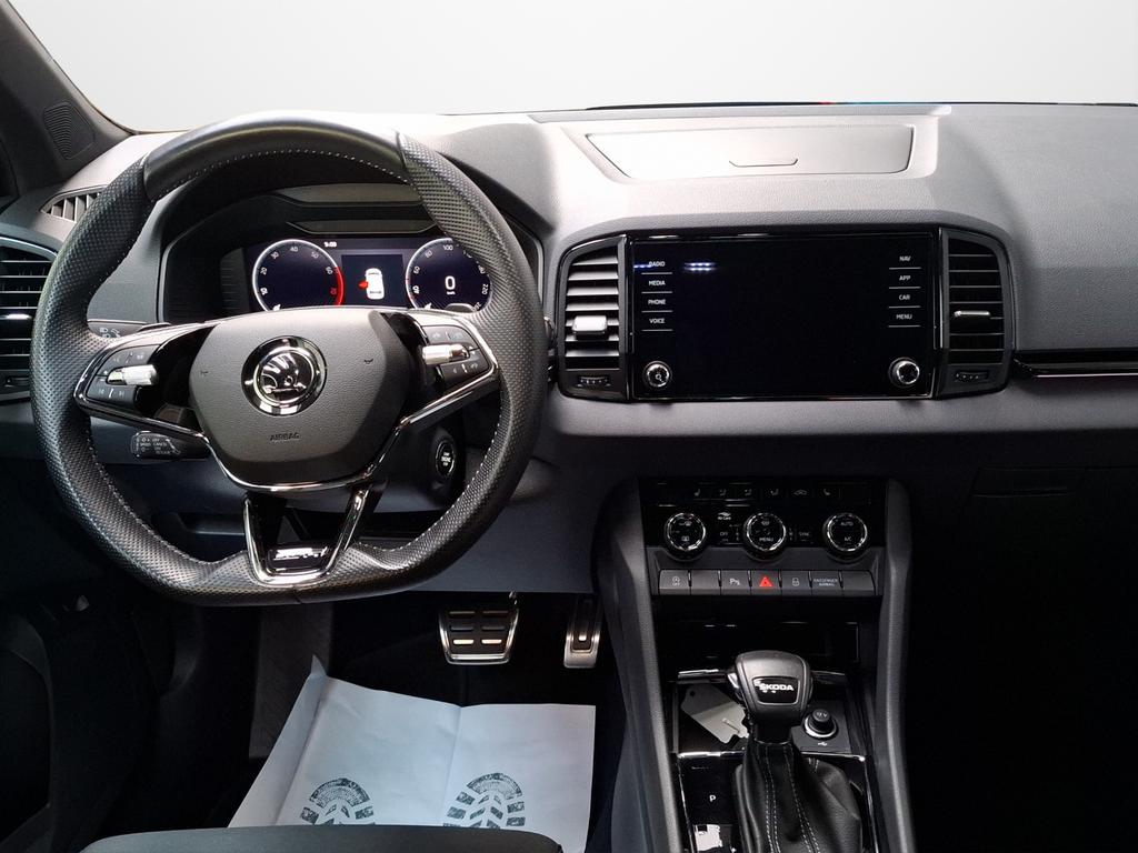 Skoda Karoq 2022 г. Чёрный, пробег 40121 км