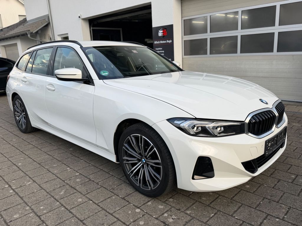 BMW 318 2023 г. Белый, пробег 54926 км
