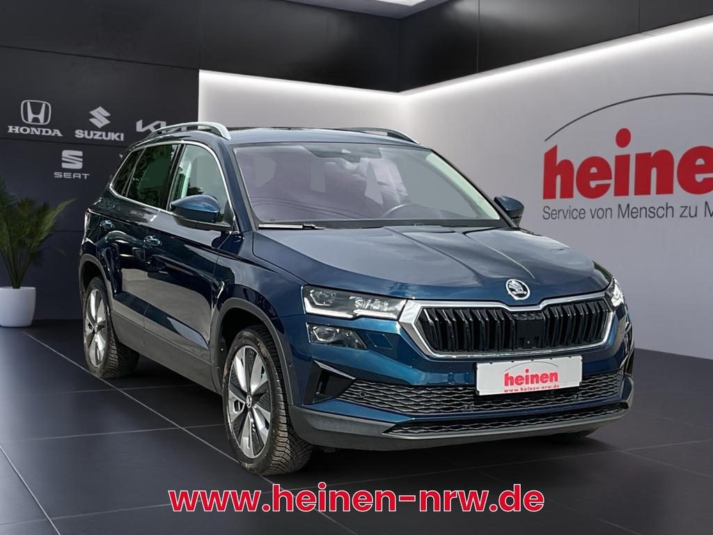 Skoda Karoq 2022 г. Синий, пробег 39707 км