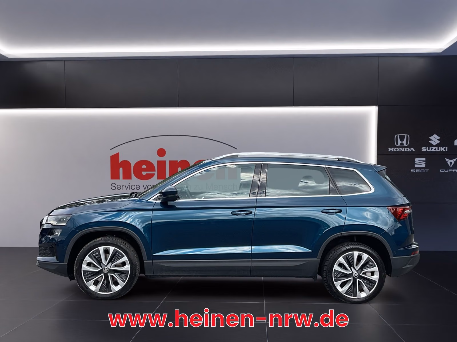Skoda Karoq 2022 г. Синий, пробег 39707 км