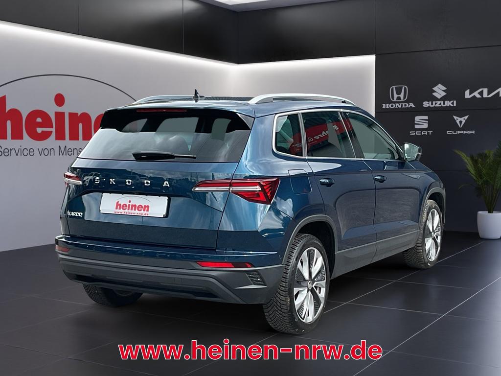Skoda Karoq 2022 г. Синий, пробег 39707 км