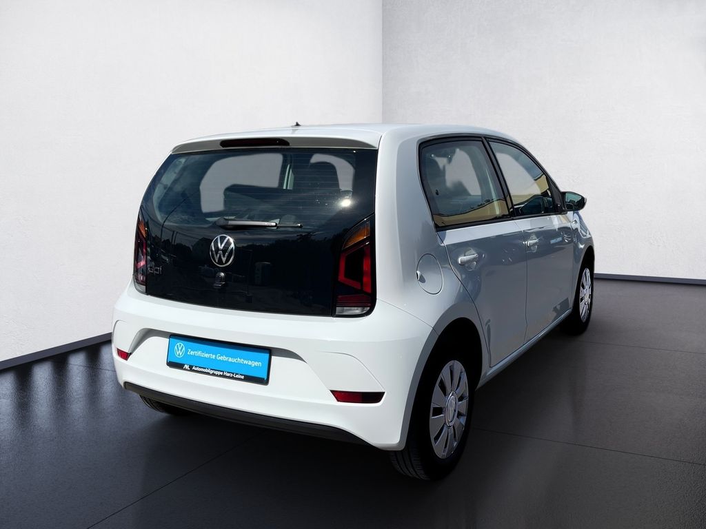 Volkswagen up! 2022 г. Белый, пробег 54404 км