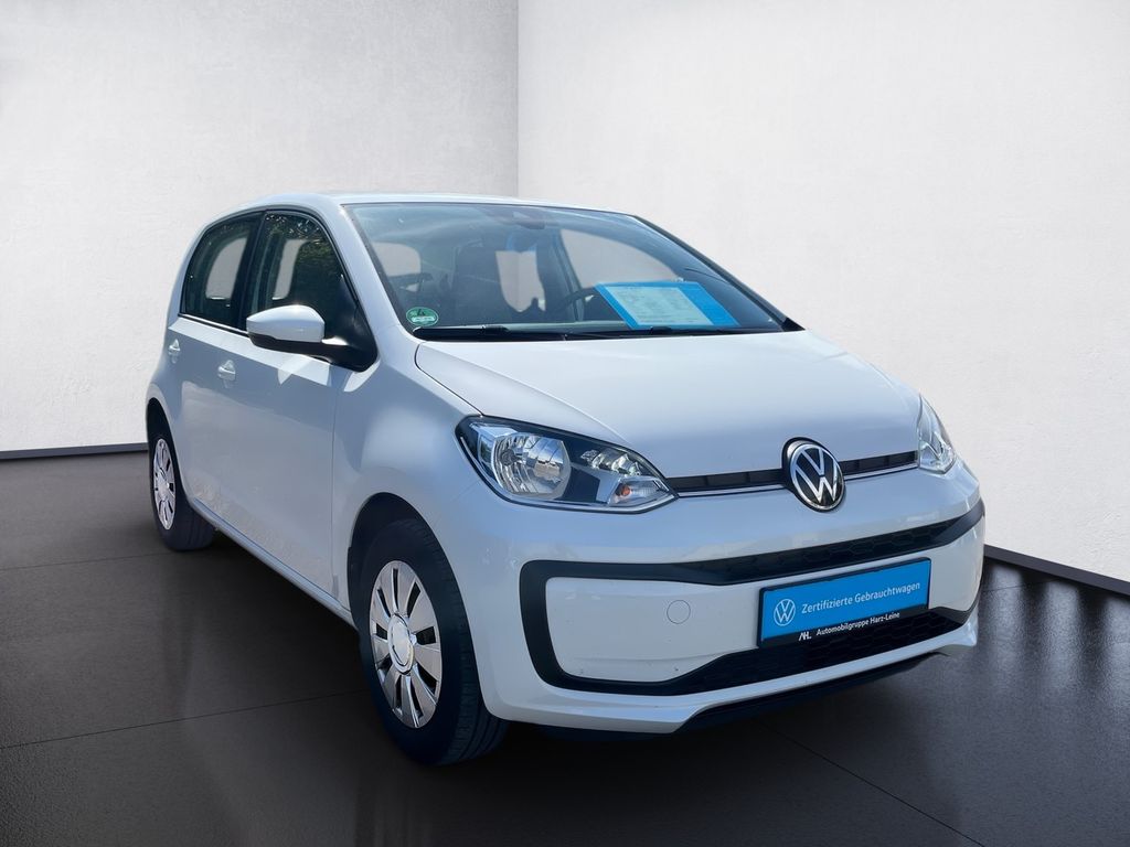 Volkswagen up! 2022 г. Белый, пробег 54404 км