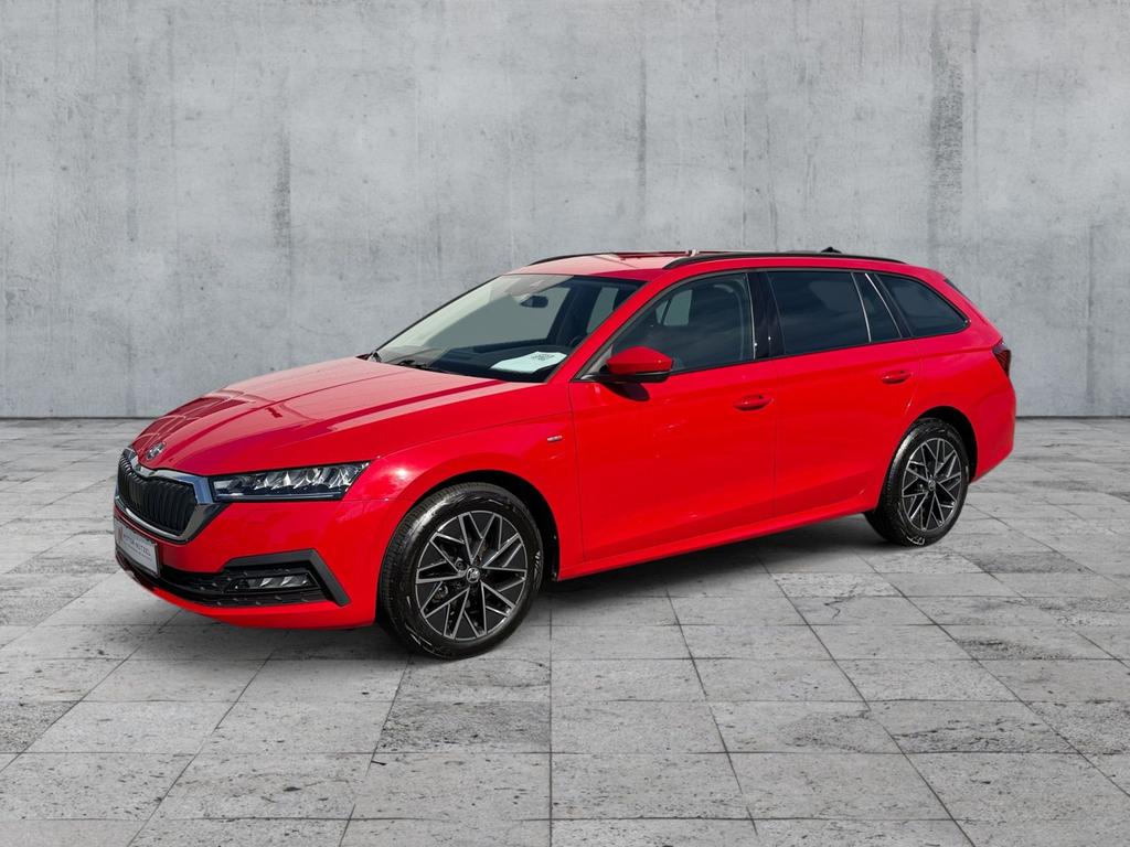 Skoda Octavia 2022 г. Красный, пробег 52216 км