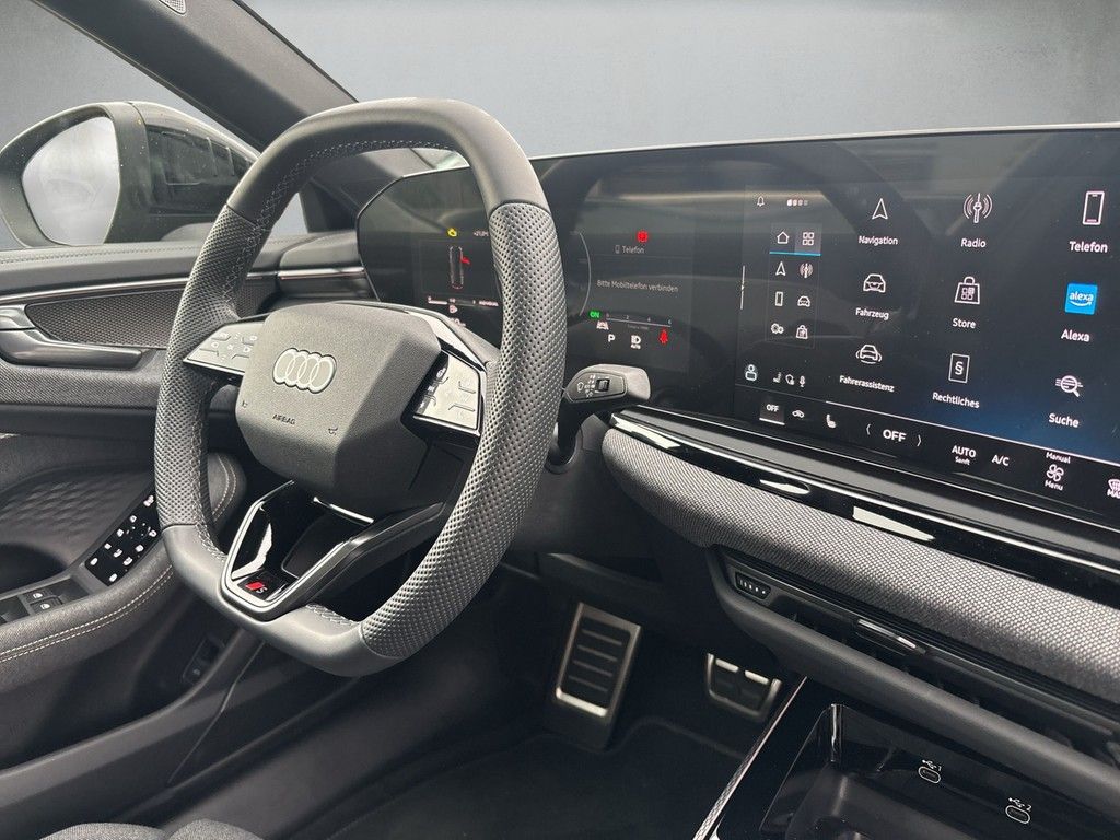 Audi A6 2025 г. Чёрный, пробег 8730 км
