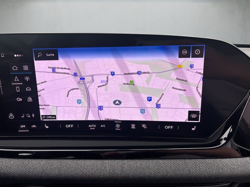Audi A6 2025 г. Чёрный, пробег 8730 км