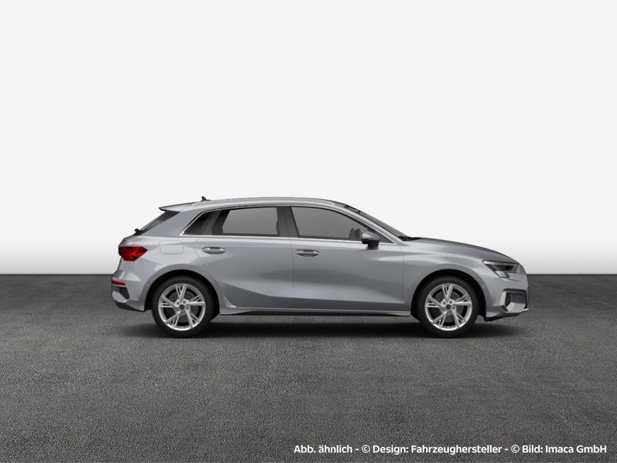 Audi A3 2022 г. Серебристый, пробег 51380 км