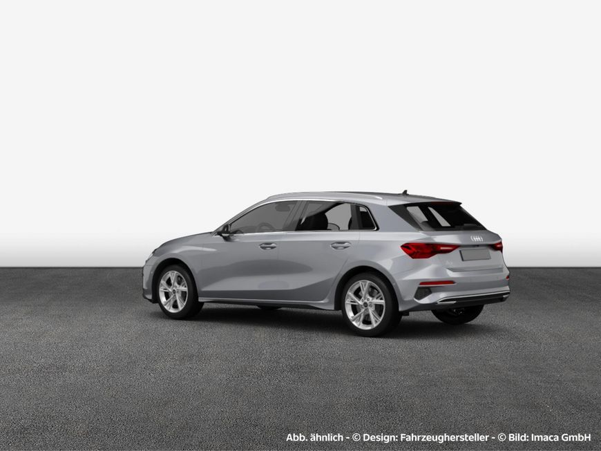 Audi A3 2022 г. Серебристый, пробег 51380 км