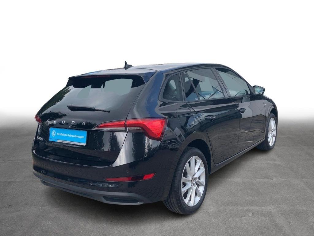 Skoda Scala 2022 г. Чёрный, пробег 49260 км