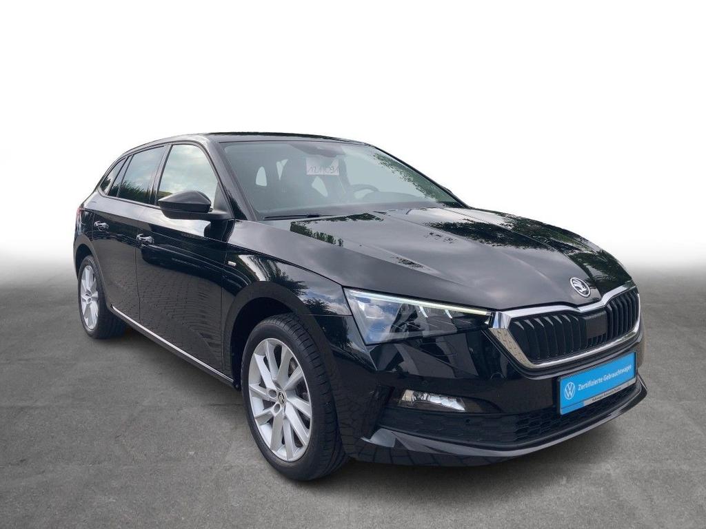 Skoda Scala 2022 г. Чёрный, пробег 49260 км