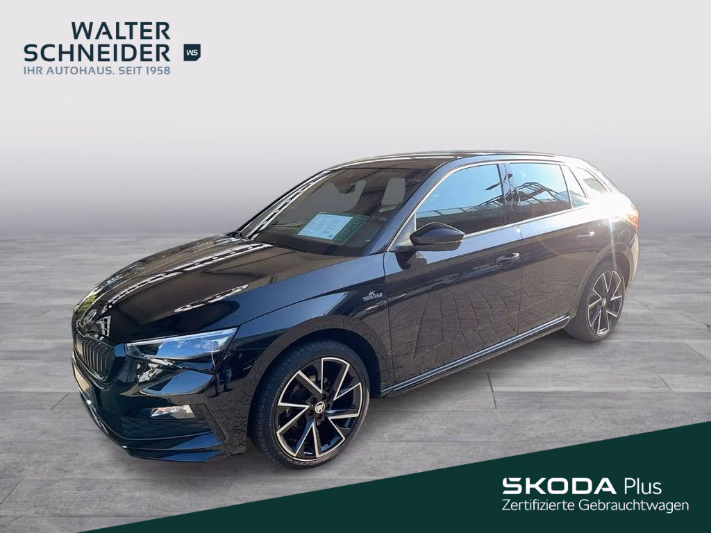 Skoda Scala 2023 г. Чёрный, пробег 54900 км