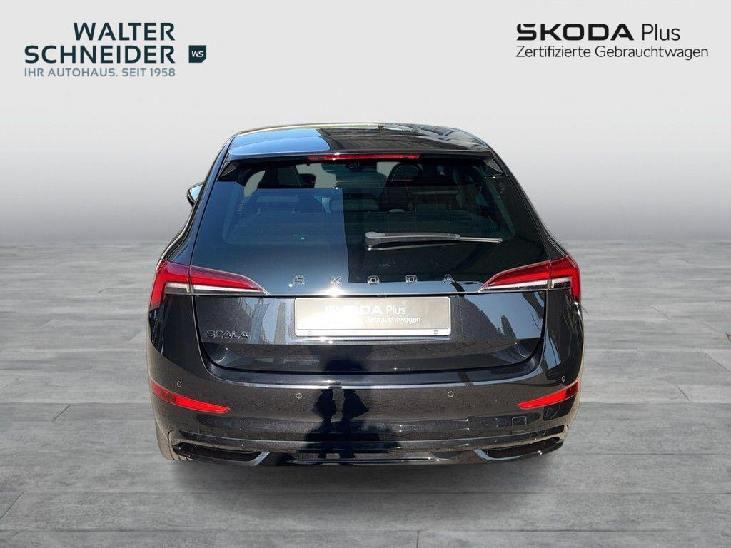 Skoda Scala 2023 г. Чёрный, пробег 54900 км