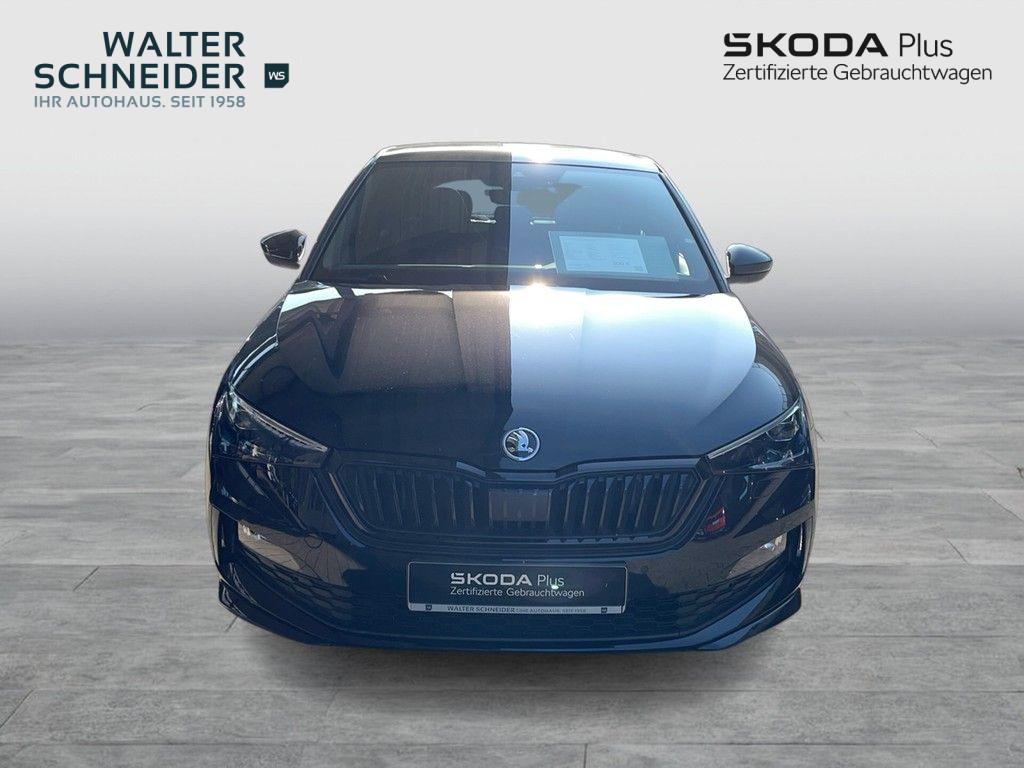Skoda Scala 2023 г. Чёрный, пробег 54900 км